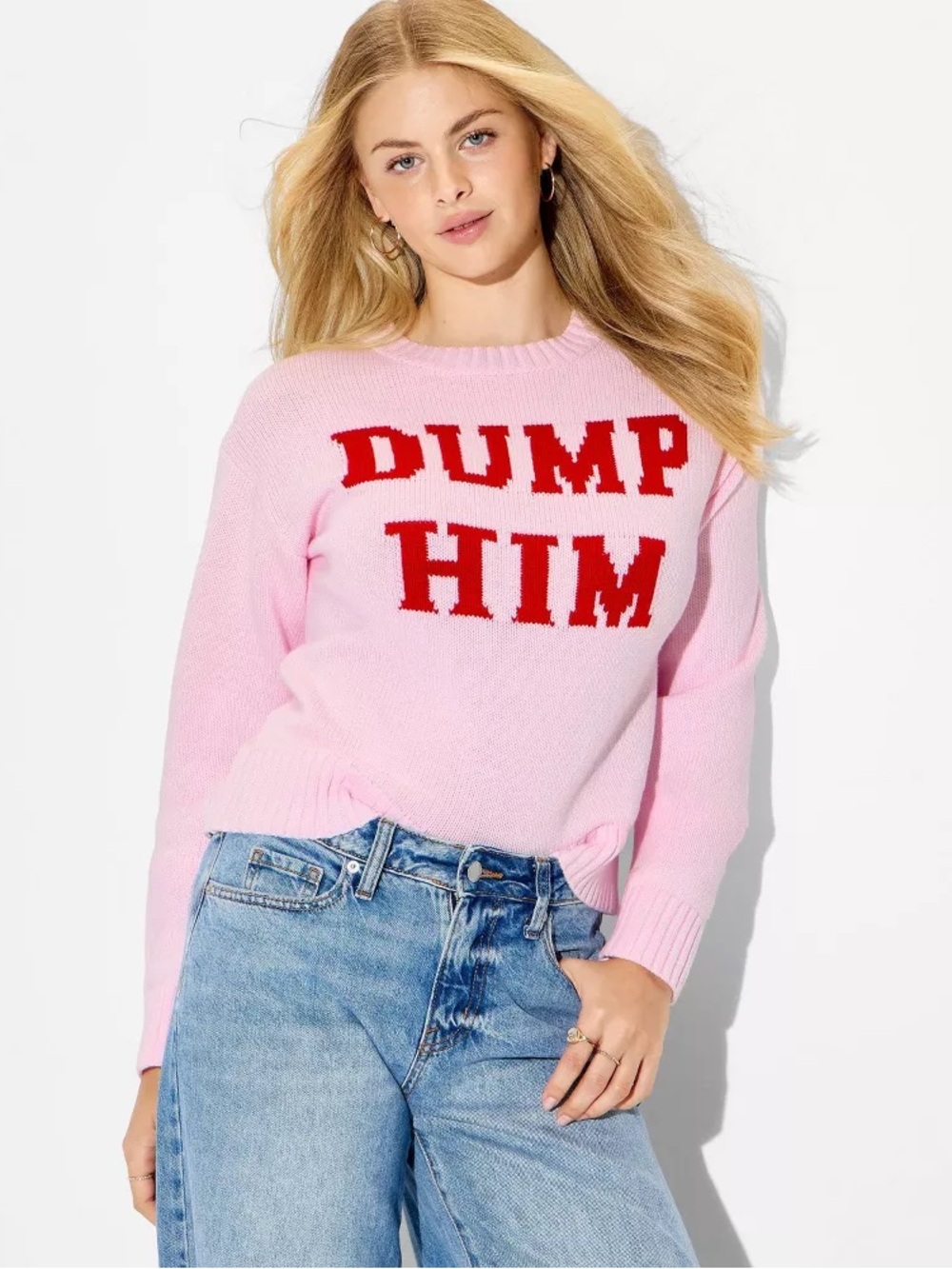 NEW viral dump him sweater Size